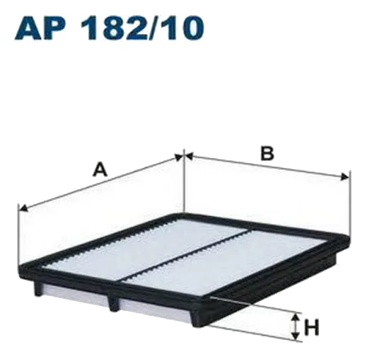 Воздушный фильтр Filtron AP182/10 KIA