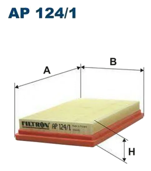 Воздушный фильтр Filtron AP124/1