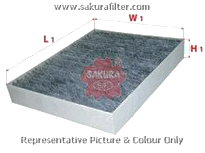 Салонный фильтр CAC31090 угольный Sakura