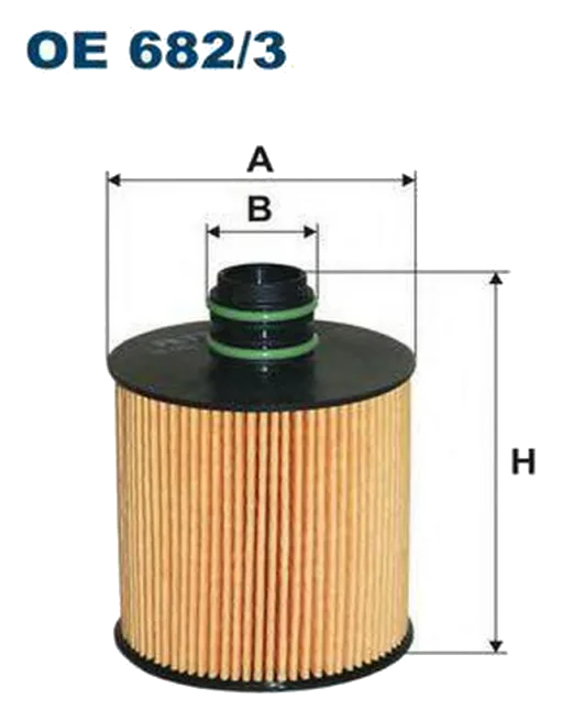 Filtron OE682/3 Вставка фильтра масляного